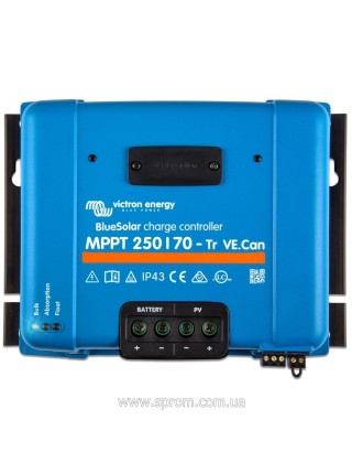 Контролер заряду Victron Energy BlueSolar MPPT 250/70-Tr VE.Can